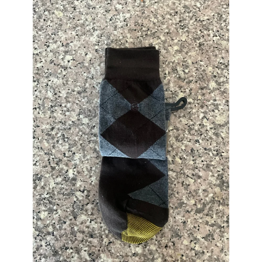 Gold Toe Men's Carlyle Argyle Crew Socks